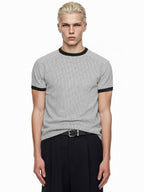 Textured Waffle Contour T-Shirt