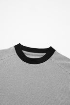 Textured Waffle Contour T-Shirt