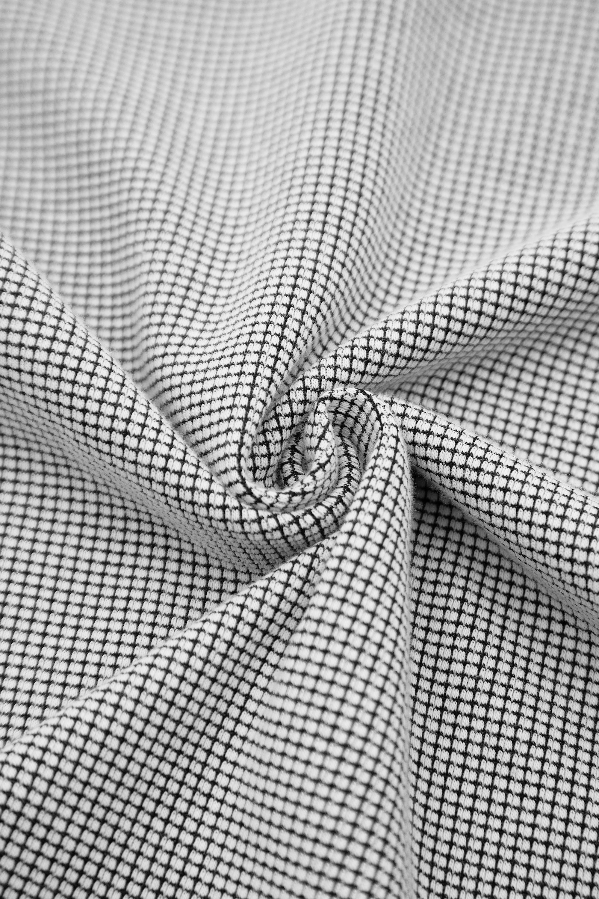 Textured Waffle Contour T-Shirt