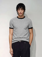 Textured Waffle Contour T-Shirt