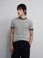 Textured Waffle Contour T-Shirt
